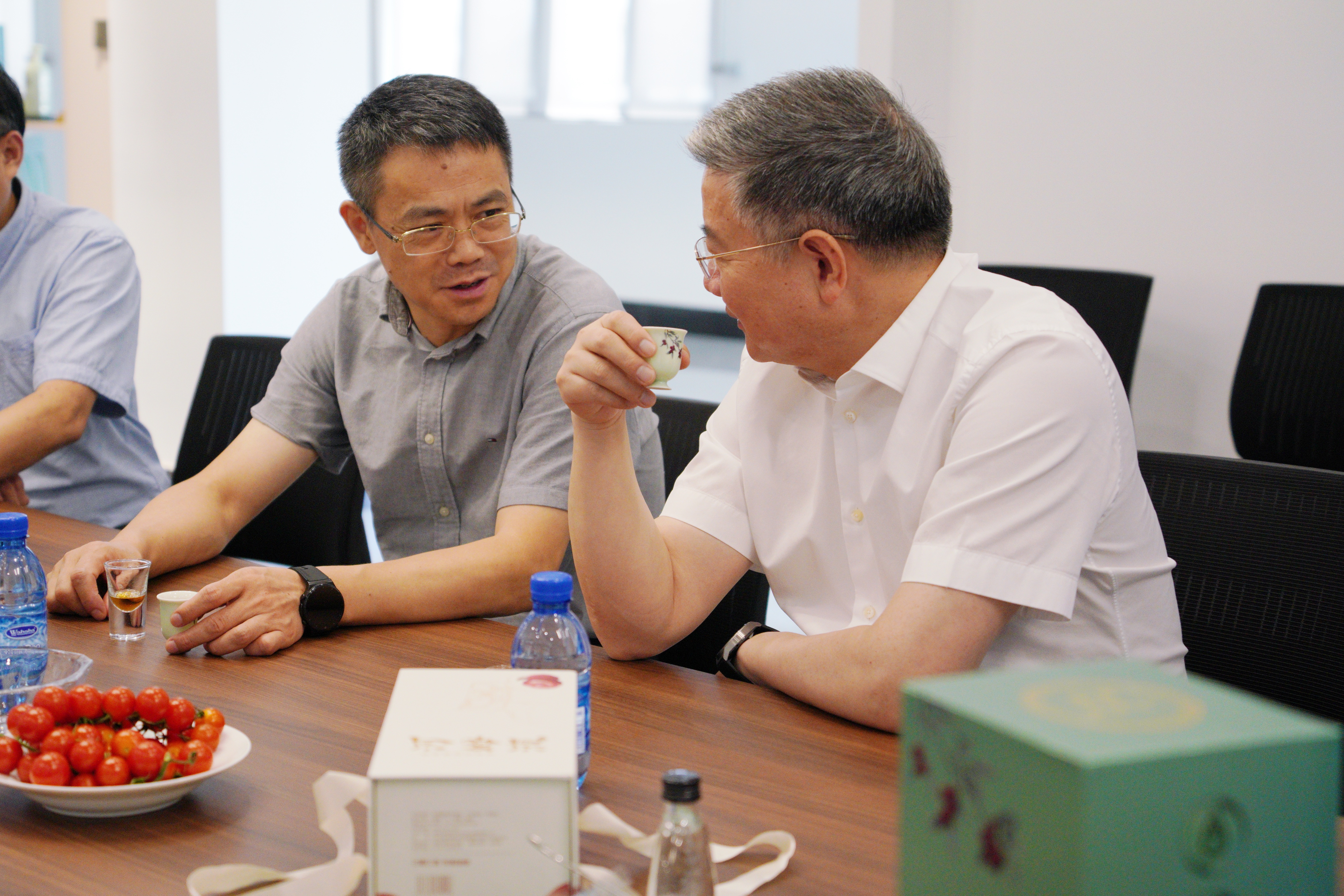 省市两级农业农村主管部门领导莅临河姆液调研