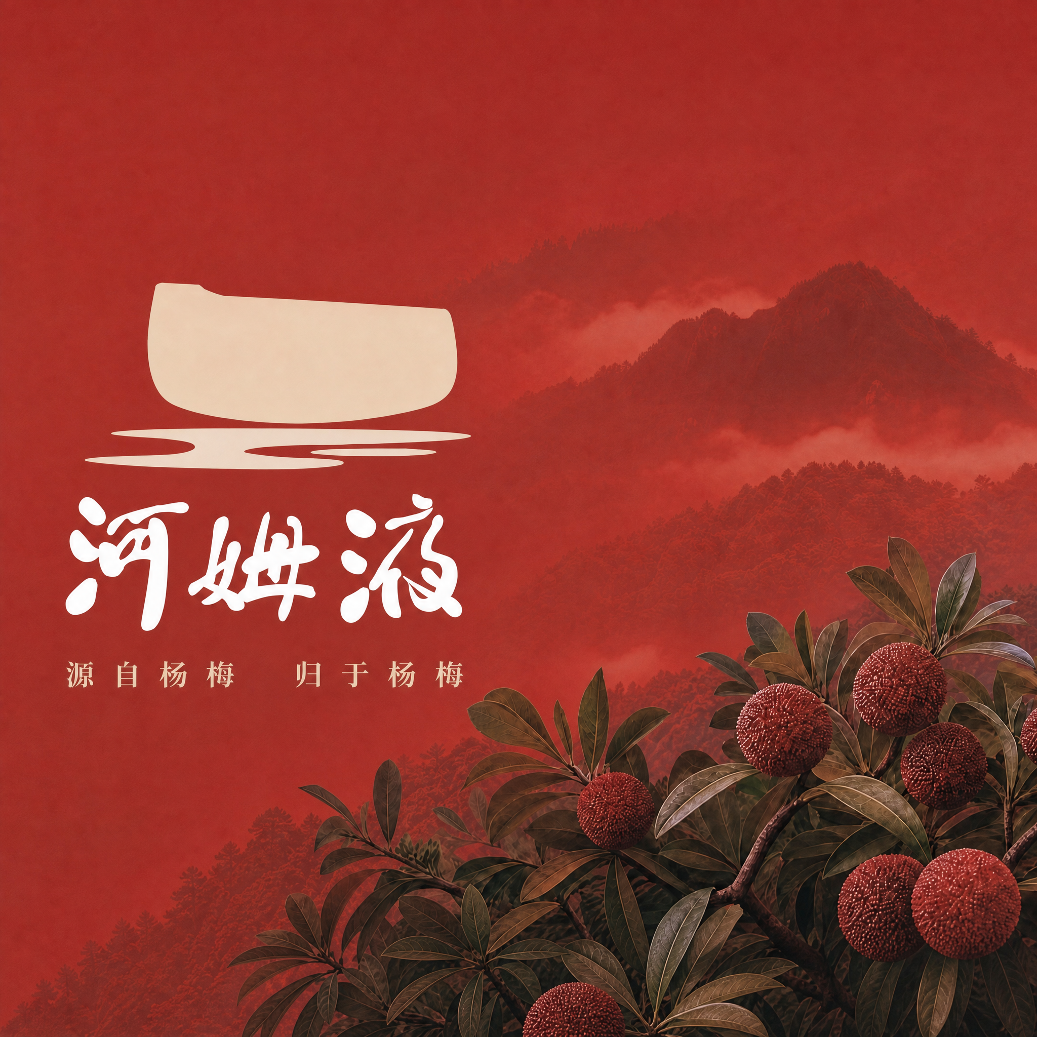 河姆液纯杨梅酒-中国纯杨梅果香酒开创者